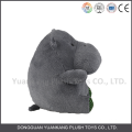 20cm petite taille bleu peluche hippo animal en peluche